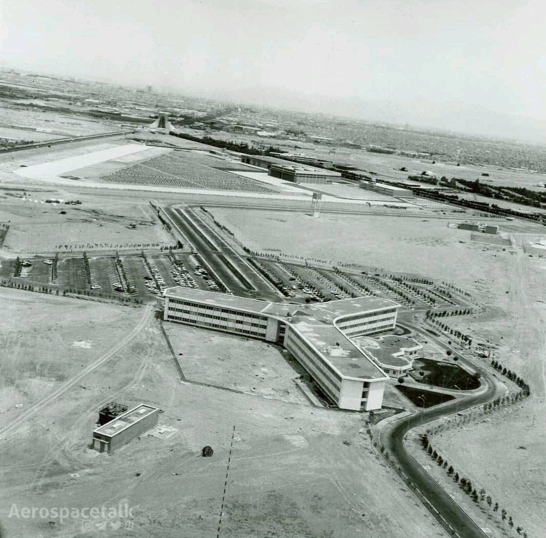 عکس| نمایی از فرودگاه مهرآباد در سال ۱۳۳۴